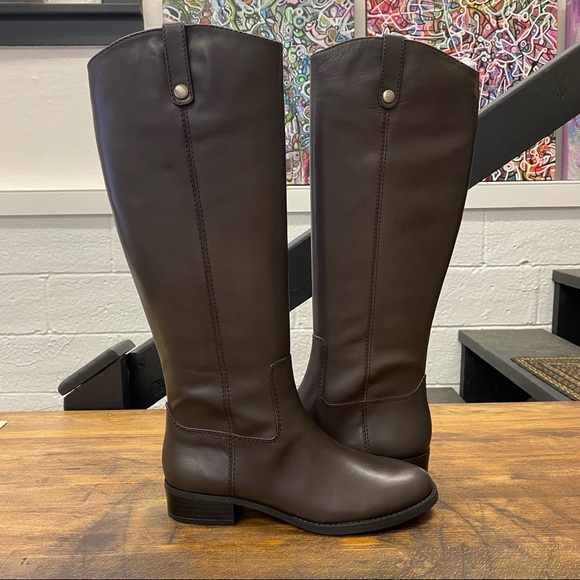 NIB/NWT Fawne Riding Leather Boots - Picture 3 of 9